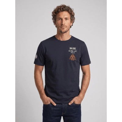 Teeshirt Eclipse Patrouille de France Bleu Marine