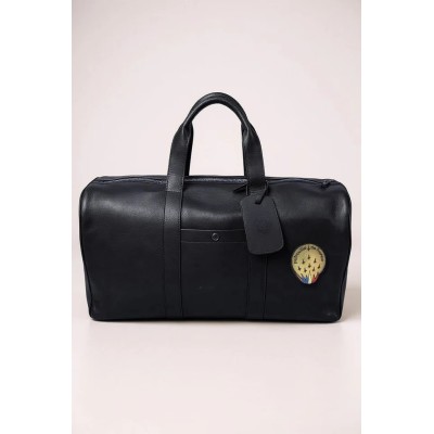 Sac voyage CUIR CORSAIR SPIDER Patrouille de France Bleu Marine