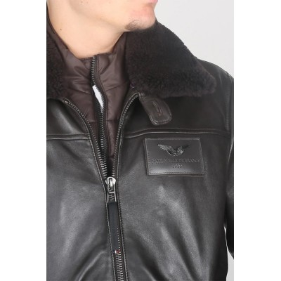 Cuir RAFAL Patrouille de France Marron