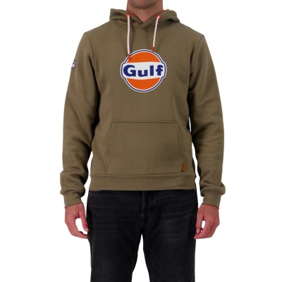 Sweat capuche GULF Kaki