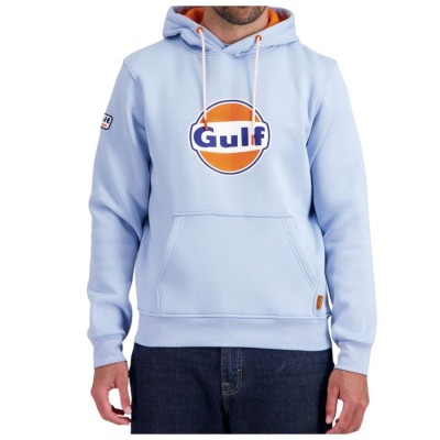 Sweat capuche GULF Bleu Ciel