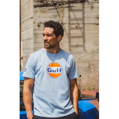 Teeshirt GULF Bleu Ciel