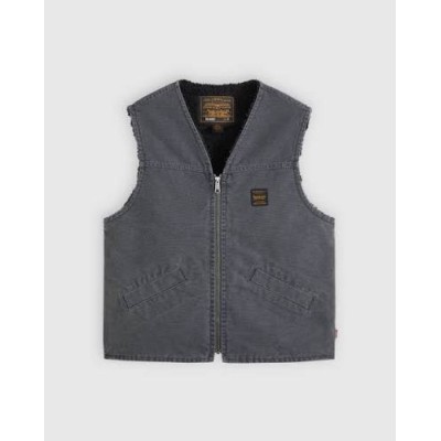 Veste workwear doublée sherpa ss manches LEVIS noire