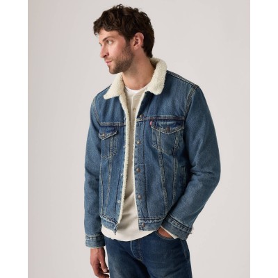 Veste sherpa trucker LEVI'S Denim Clair