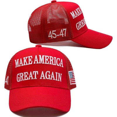 Casquette trucker TRUMP Rouge