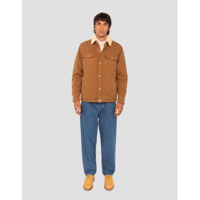 Blouson worker canvas chucks SCHOTT Camel