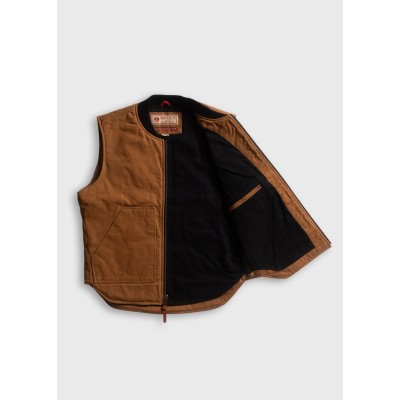 Veste sans manches WORK VEST IRON & RESIN Camel