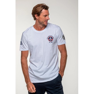 Teeshirt CARROLL SHELBY Blanc