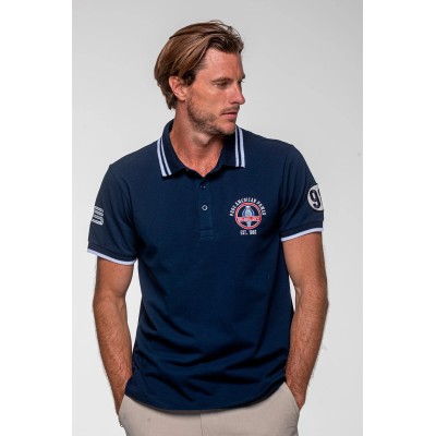 Polo Farmer CARROLL SHELBY Bleu marine