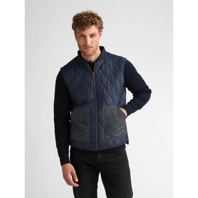 Veste sans manche réversible PETROL INDUSTRIES Bleu Marine