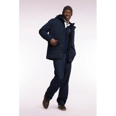 Parka coton EDEN PARK Bleu Marine
