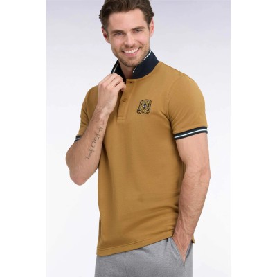 Polo french flair Eden Park camel