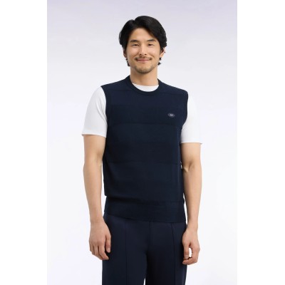 Pull fin sans manches golf EDEN PARK Bleu Marine