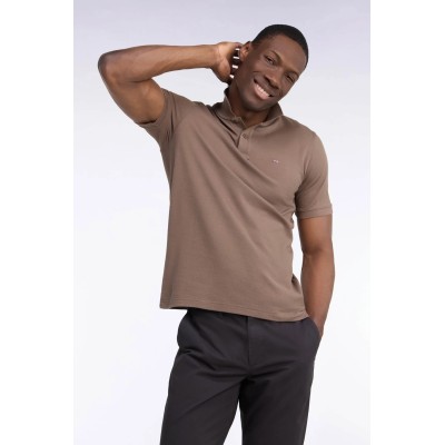 Polo uni EDEN PARK Marron