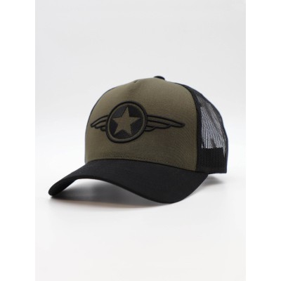 Casquette Star Army étoile " DAYTONA-73" Noir/kaki